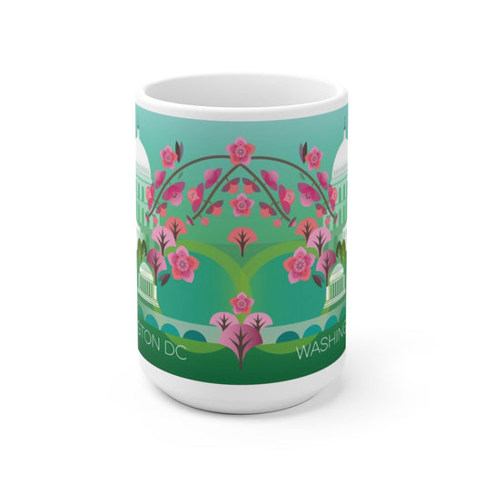 WASHINGTON, DC 11 OZ OR 15 OZ CERAMIC MUG