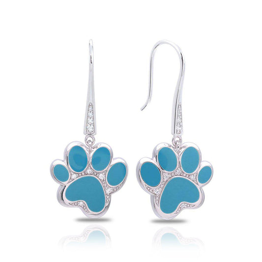 Paw Prints Earrings