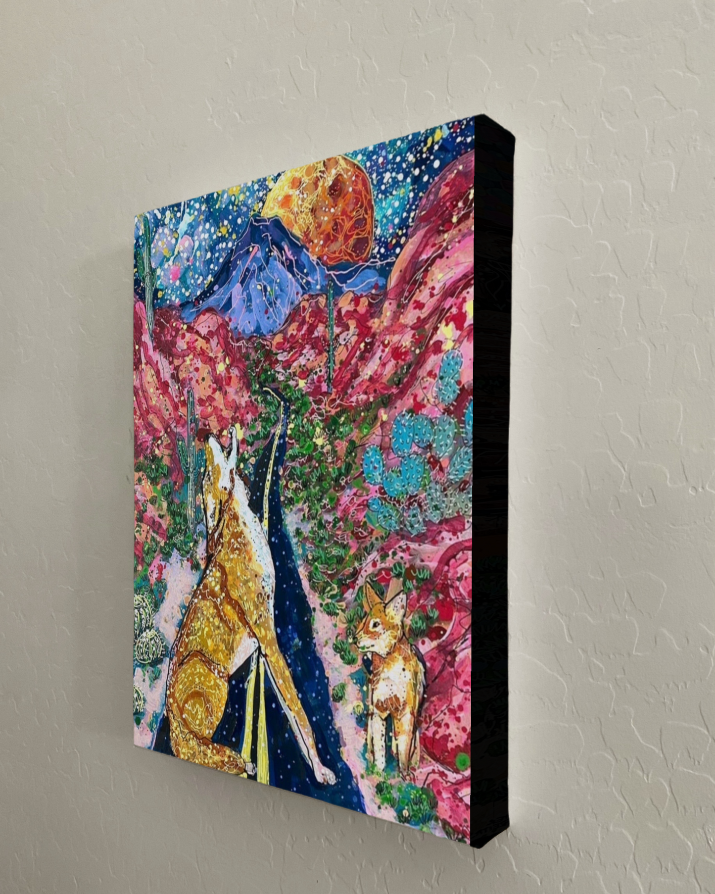 Desert Moon Daisy Print