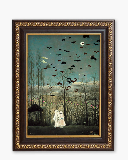 The Carnival Halloween Remaster Fine Art Magnet ( Large )