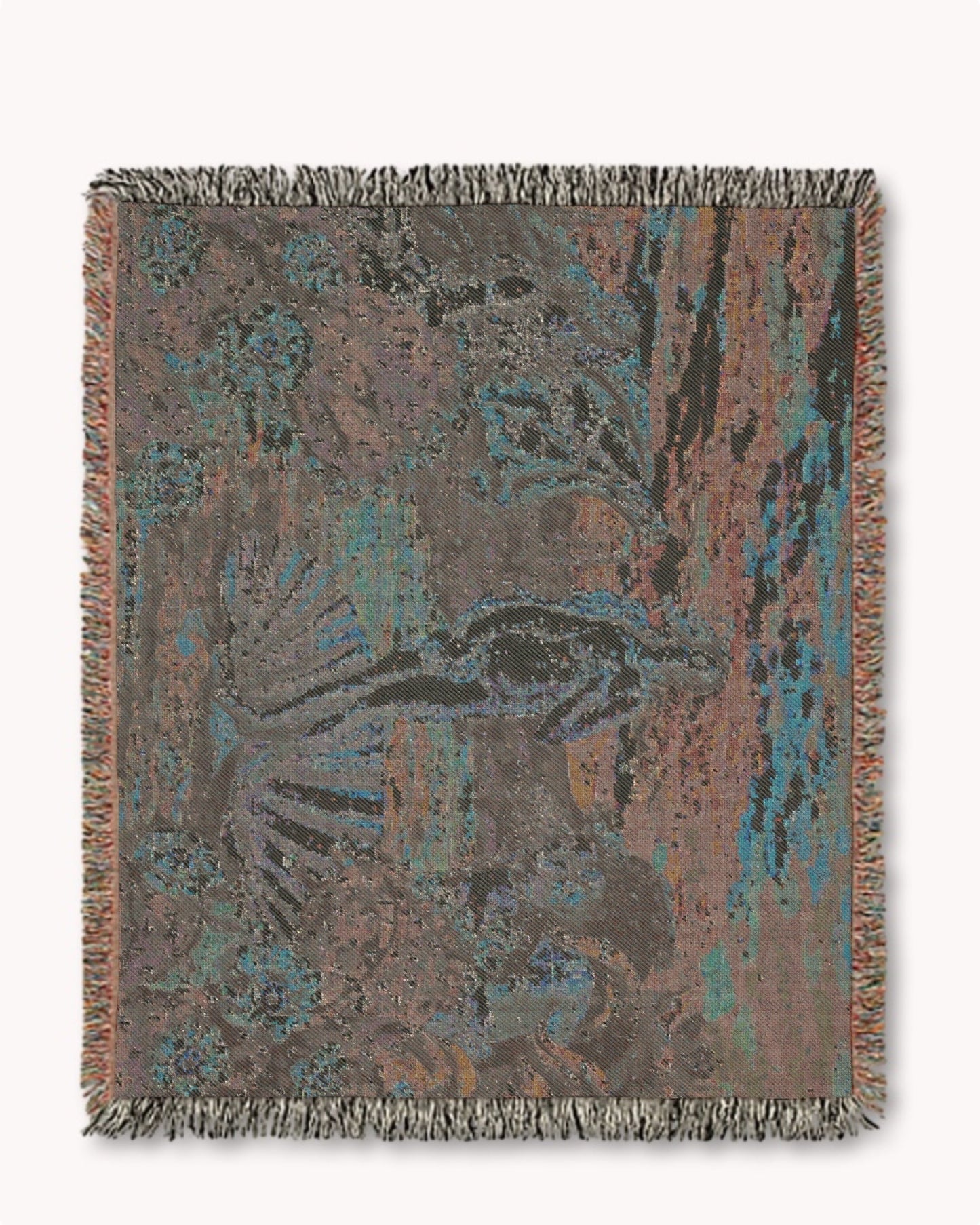 Desert Birth Of Venus Woven Blanket Tapestry