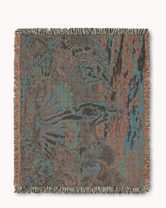 Desert Birth Of Venus Woven Blanket Tapestry