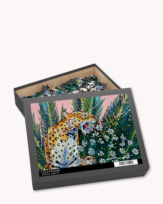 Jaguar Daisy Puzzle ( 120 - 500 Piece )