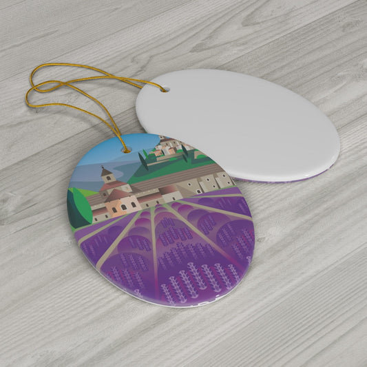 Le Luberon Ceramic Ornament