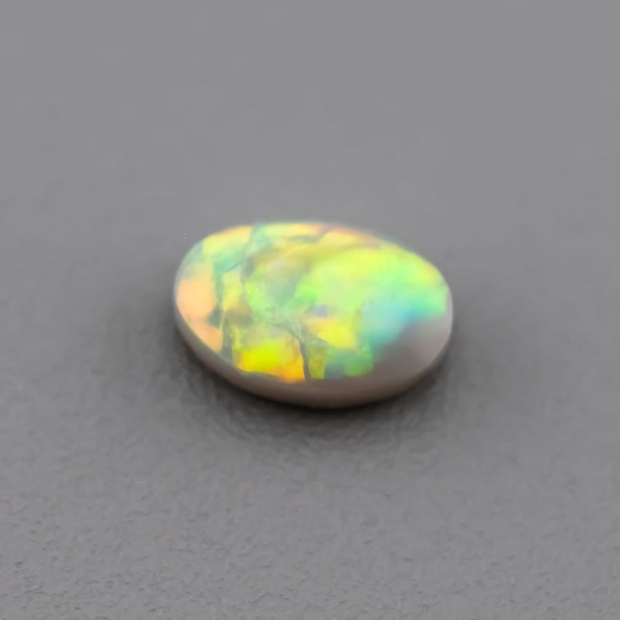 Natural Australian Black Opal Loose Gemstone 0.60ct
