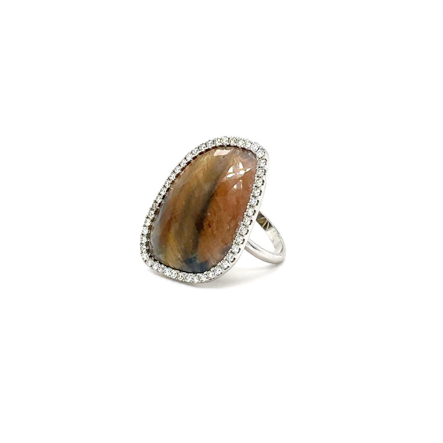 Tourmaline & Diamond Ring