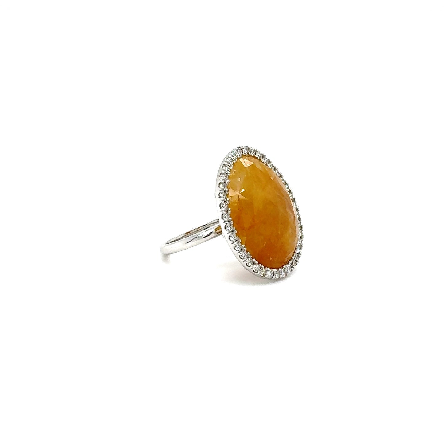 Tourmaline & Diamond Ring