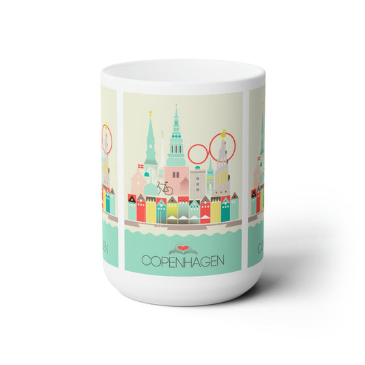 Copenhagen Ceramic Mug 11oz or 15oz