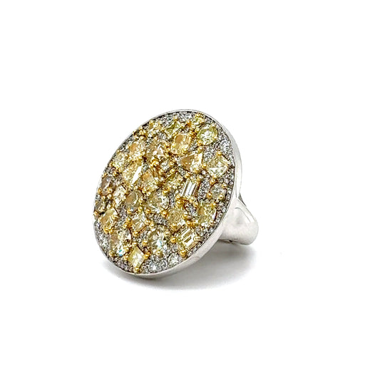 Yellow Diamond Ring