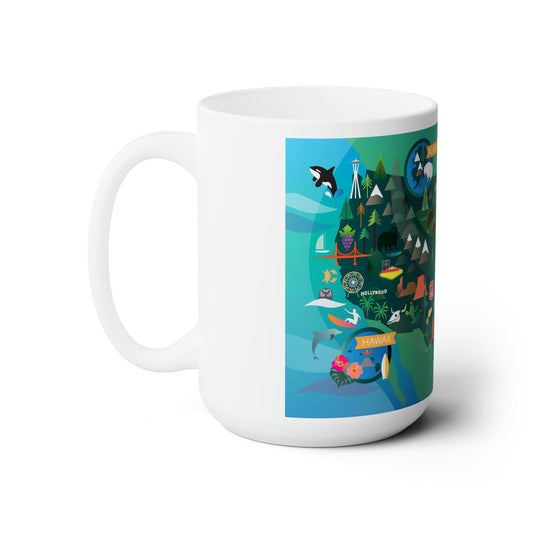 USA Ceramic Mug 11oz or 15oz