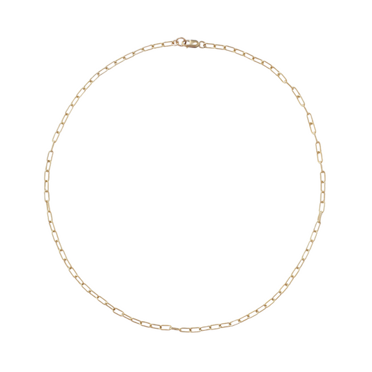 Bold Paperclip Chain Necklace