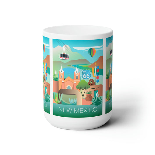 New Mexico Ceramic Mug 11oz or 15oz