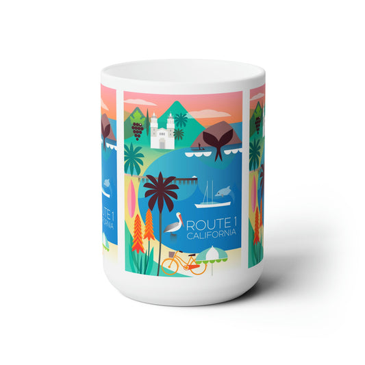 Route 1 Ceramic Mug 11oz or 15oz