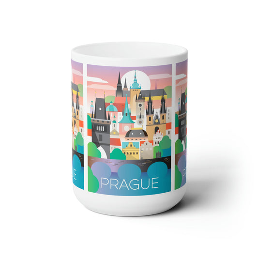 Prague Ceramic Mug 11oz or 15oz