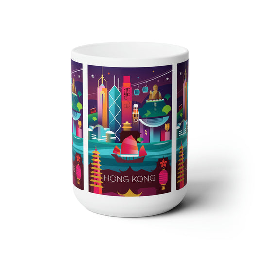 Hong Kong Ceramic Mug 11oz or 15oz