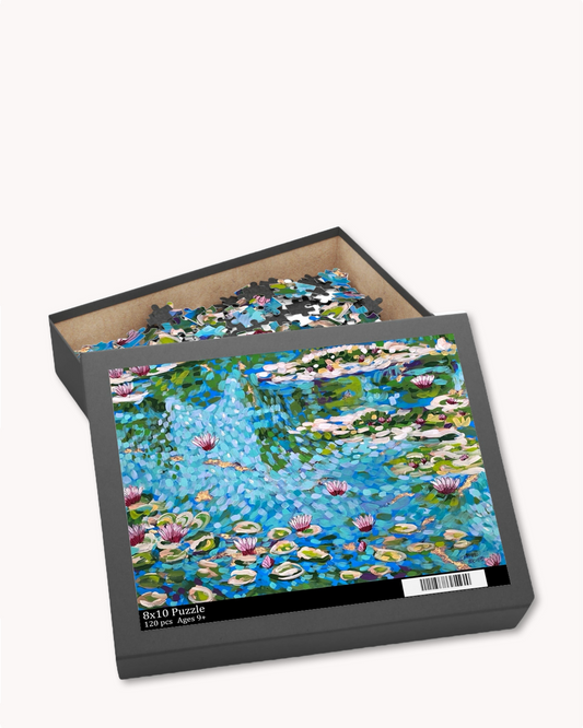 Monet's Pond Puzzle ( 120 - 500 Piece )