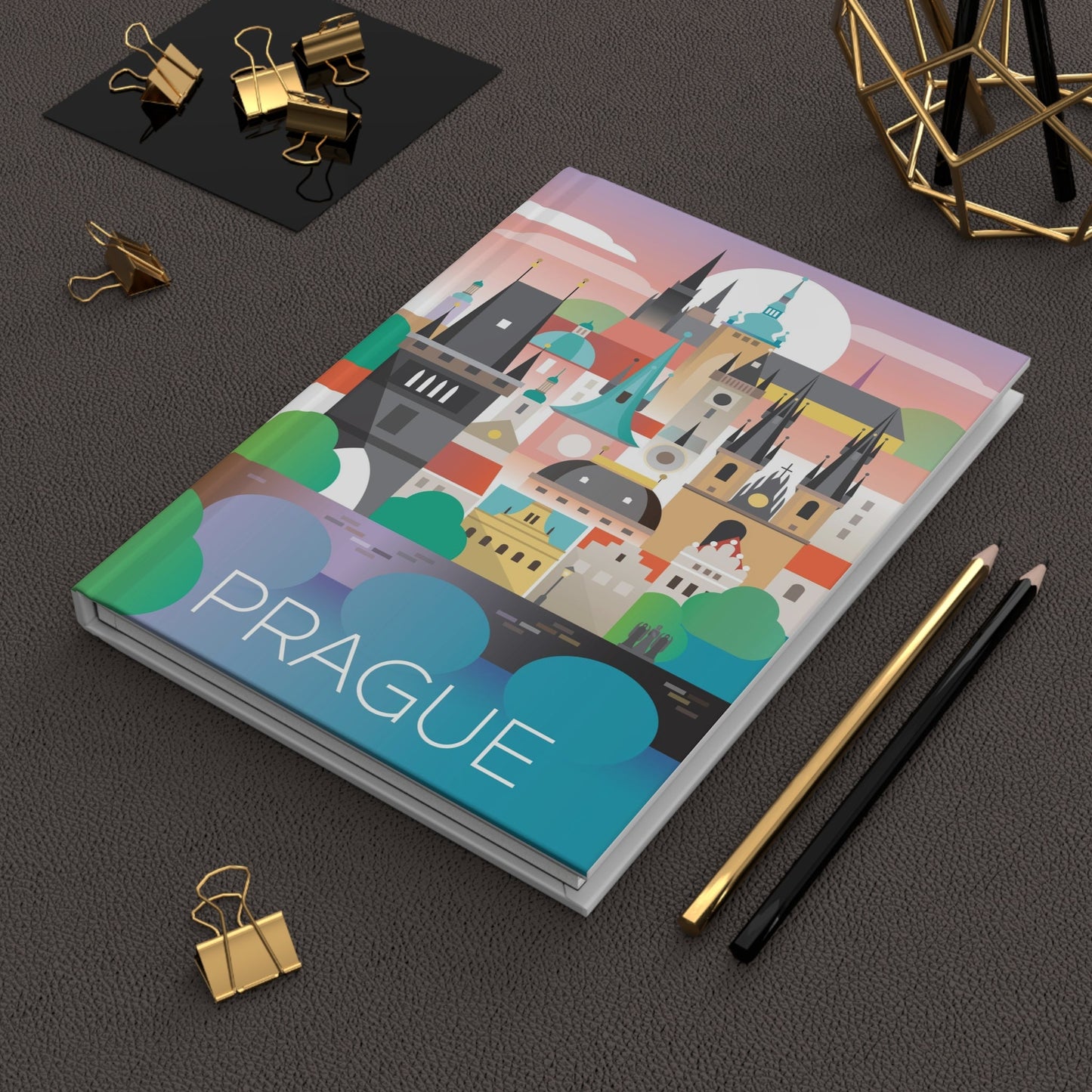 Prague Hardcover Journal