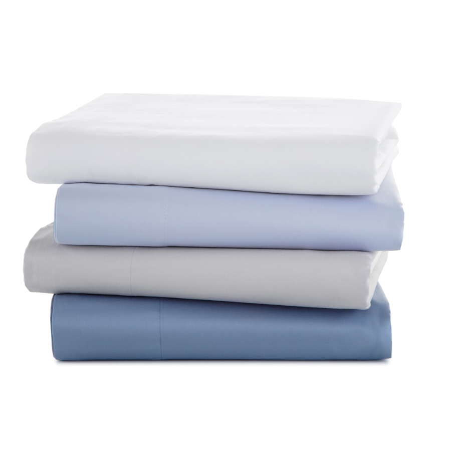 Clean Design Home® Supima™ Cotton Percale Sheet Set-Solid Color