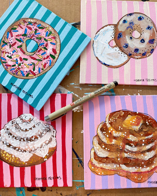 Cinnamon Roll ( Original Painting )