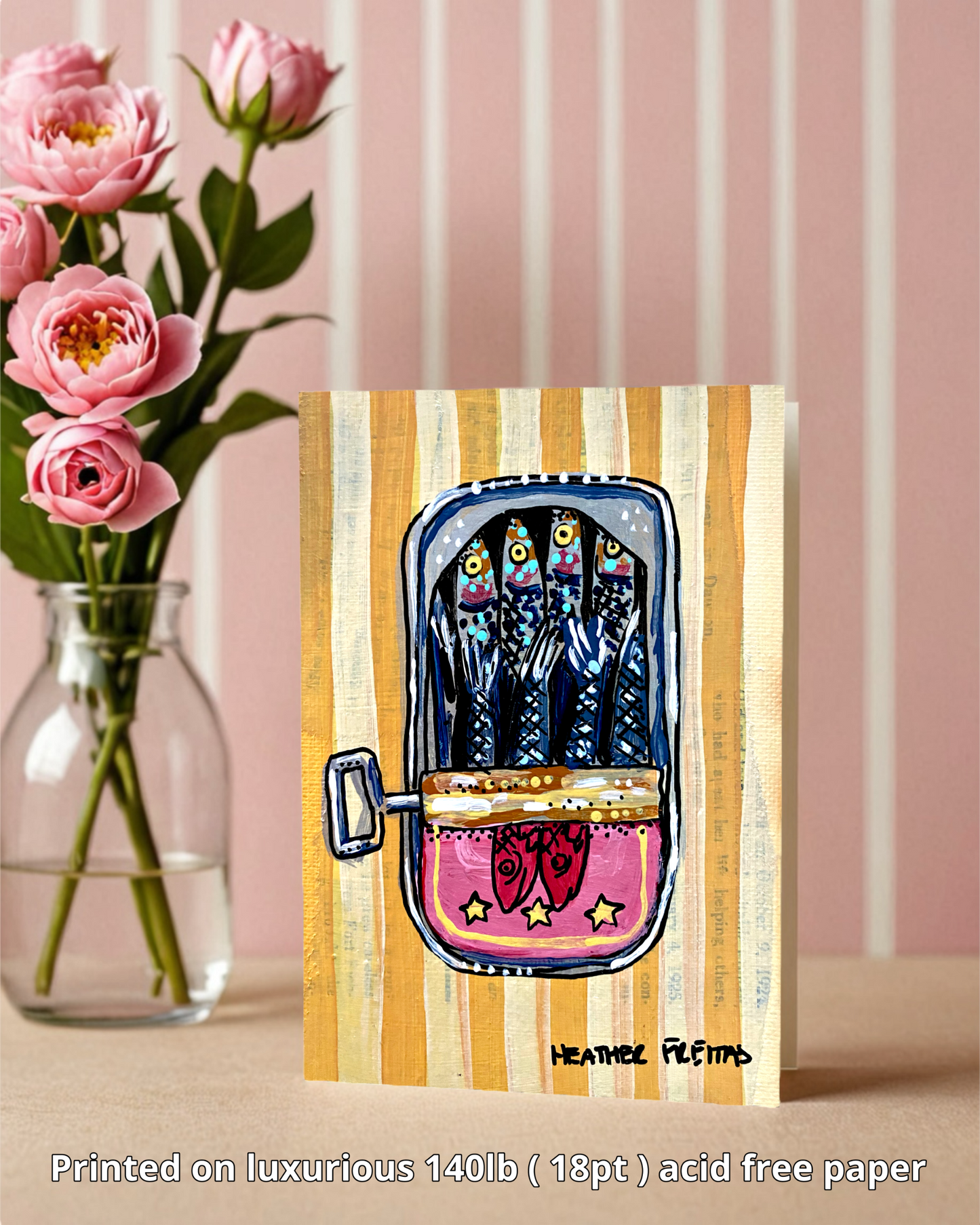 Sardines - Greeting Card / Fine Art Print