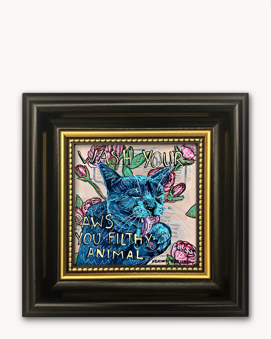 Wash Your Paws Magnet ( Medium )