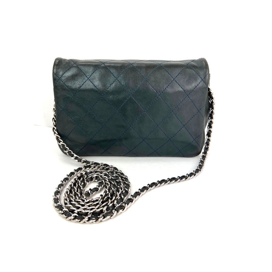 Chanel Quilted Lambskin Stitched Wallet on a Chain Crossbody Bag