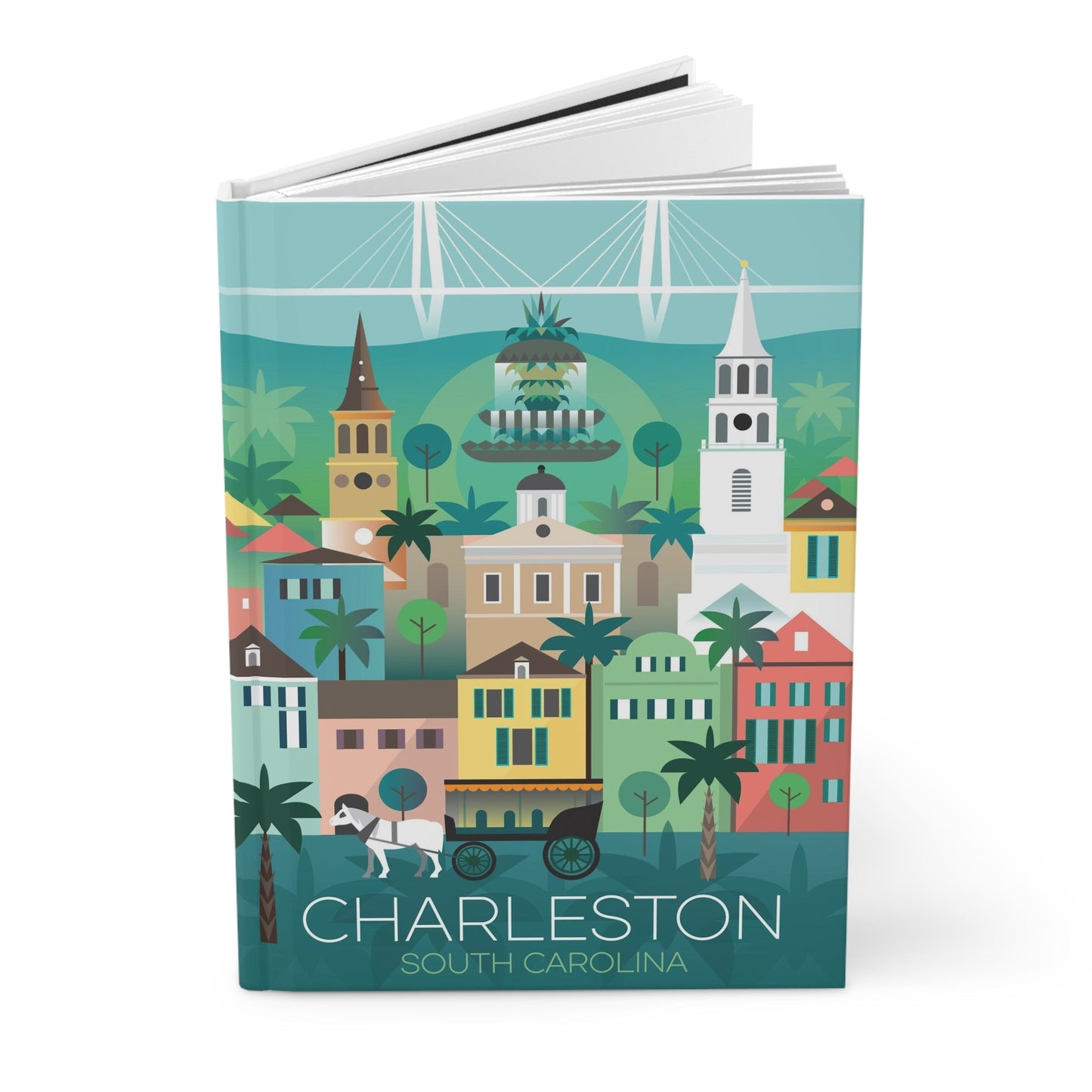 Charleston Hardcover Journal