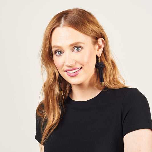 Lanyard Knot Earrings