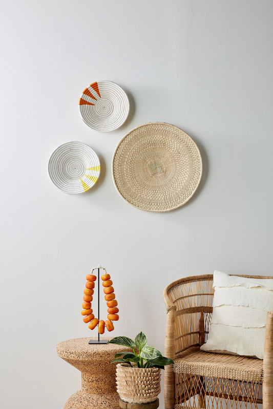 Moja Orange Wall Basket