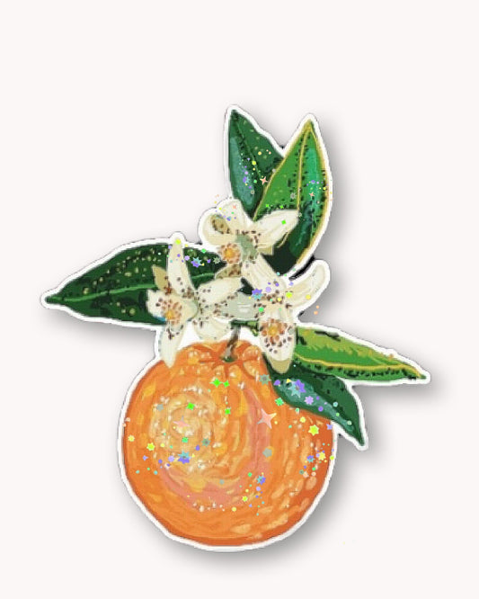 Orange Sticker