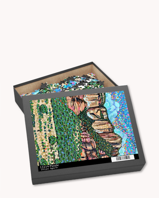 Evergreen Sandstone Puzzle ( 120 - 500 Piece )