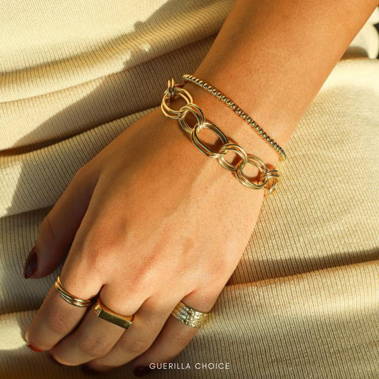 PRUNELLA GOLD BRACELET