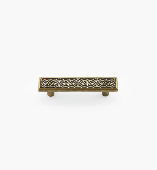 Vintage Brass Antique Brass Cabinet Handles: Elegant Hardware for Kitchen & Furniture | Handcrafted Décor Brass Cabinet Pull - Drawer Pulls