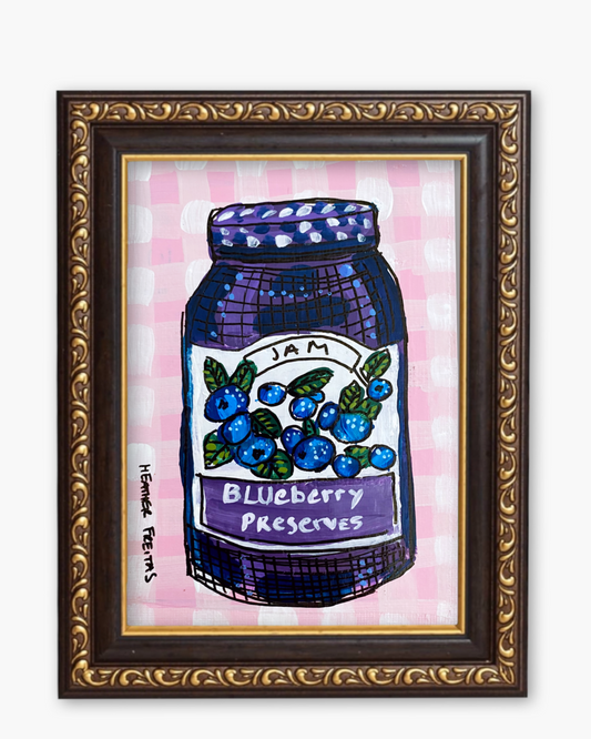 Blueberry Jam Fine Art Magnet ( Large )