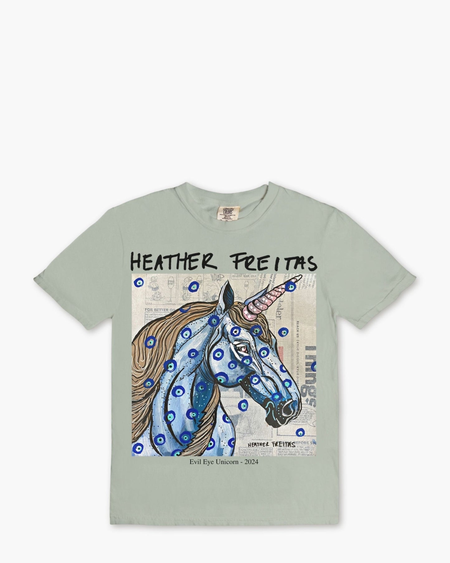 Evil Eye Unicorn Tee