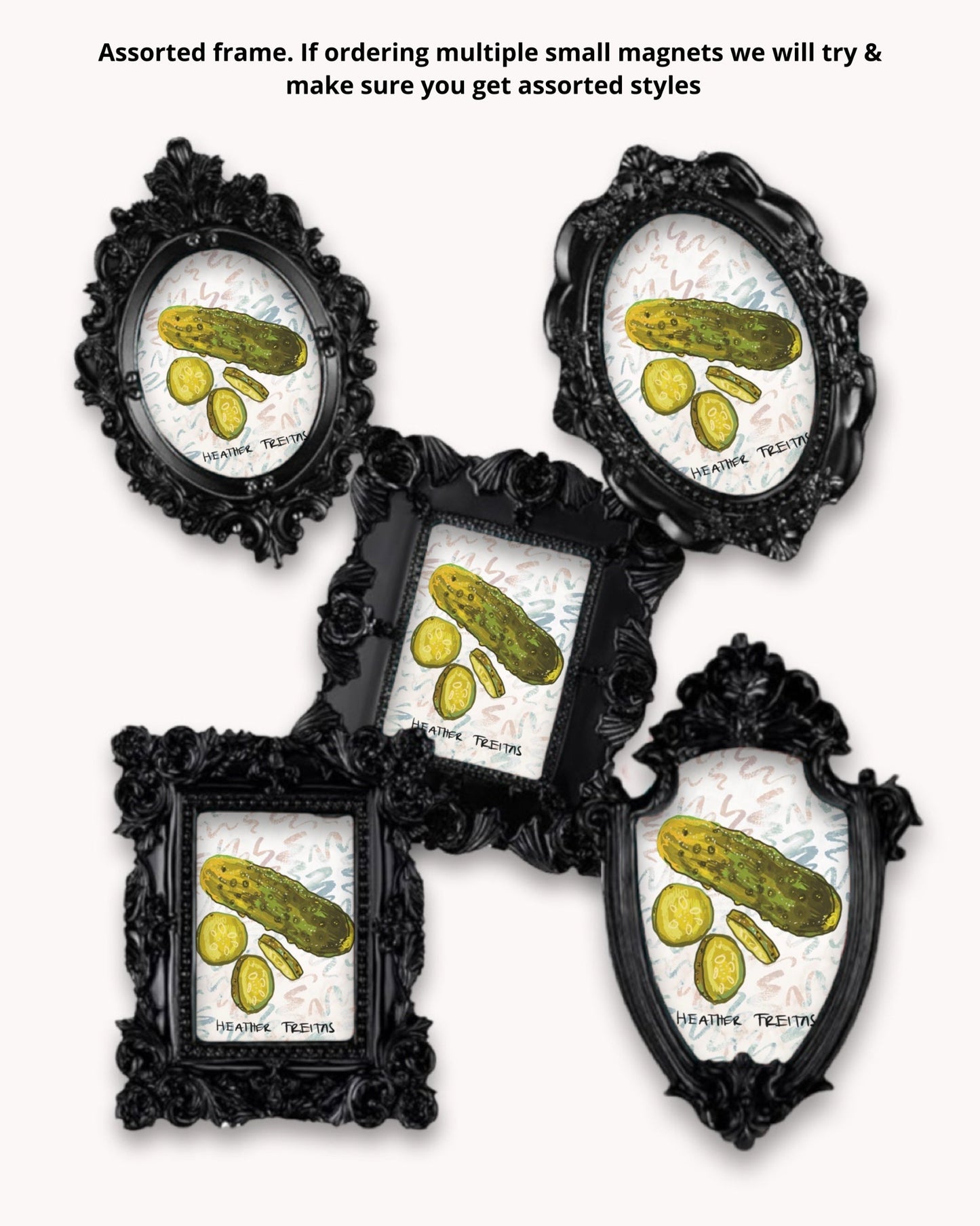 Pickles Framed Magnet ( Small )