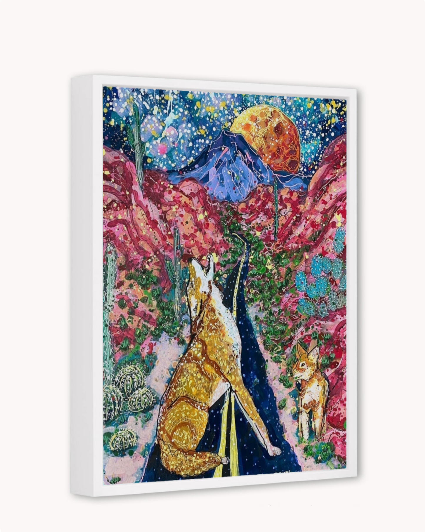 Desert Moon Daisy Print