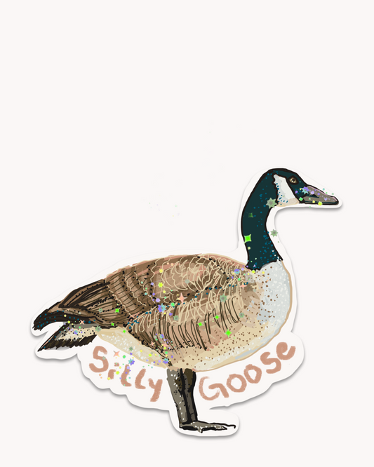 Silly Goose Sticker