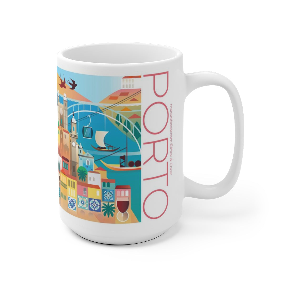 PORTO 11 OZ OR 15 OZ CERAMIC MUG