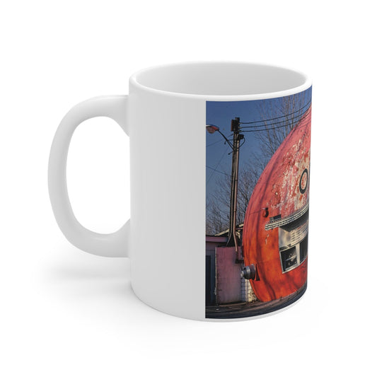 ROADSIDE MUGS - Orange Ceramic Mug 11oz