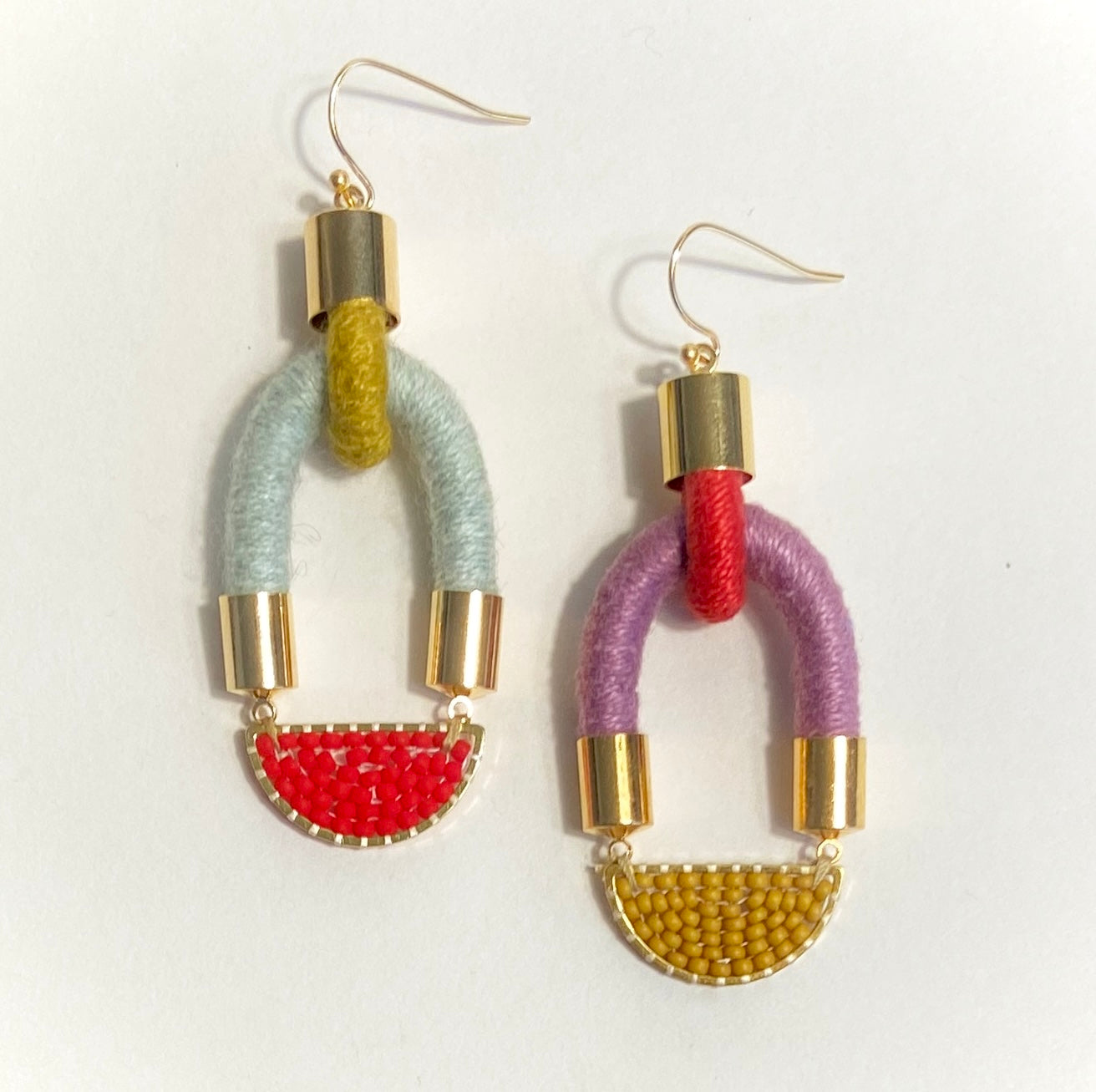 Simpatico Earrings in Warm Tones