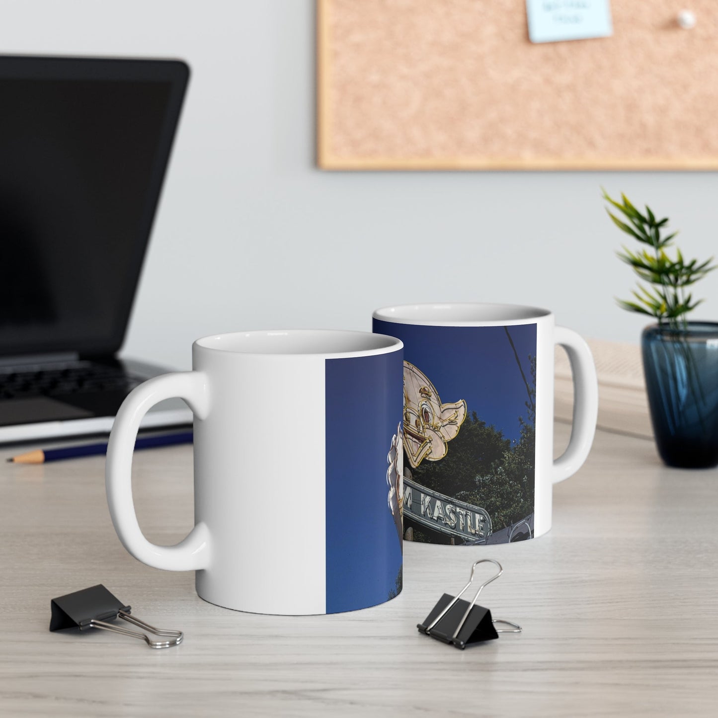 ROADSIDE MUGS - Kream Kastle Ceramic Mug 11oz