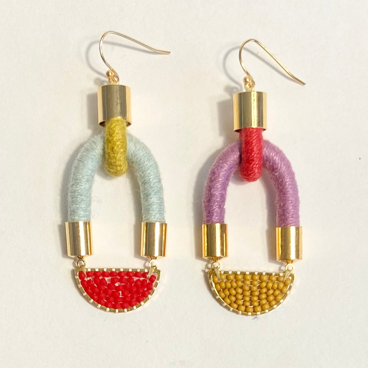 Simpatico Earrings in Warm Tones