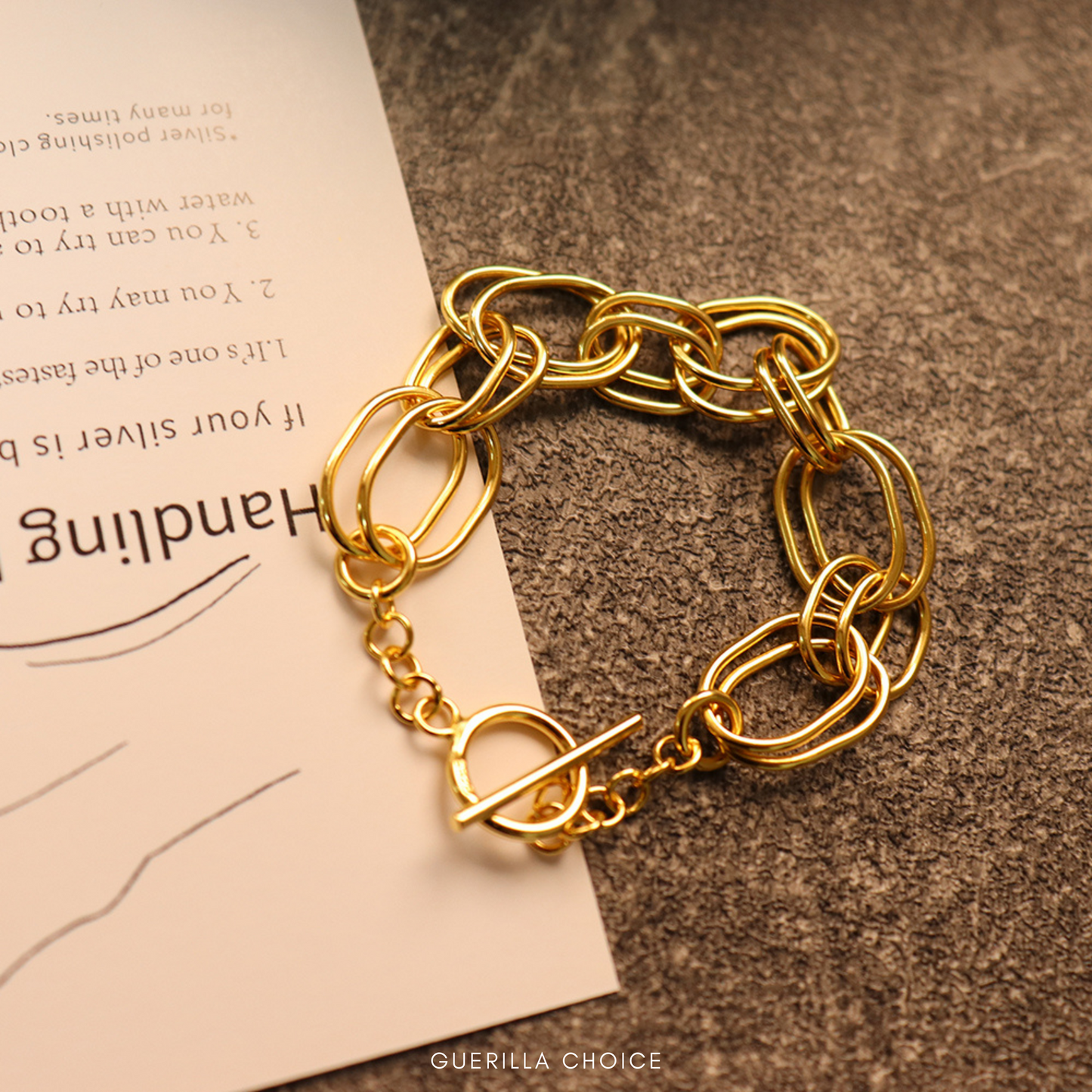 PRUNELLA GOLD BRACELET