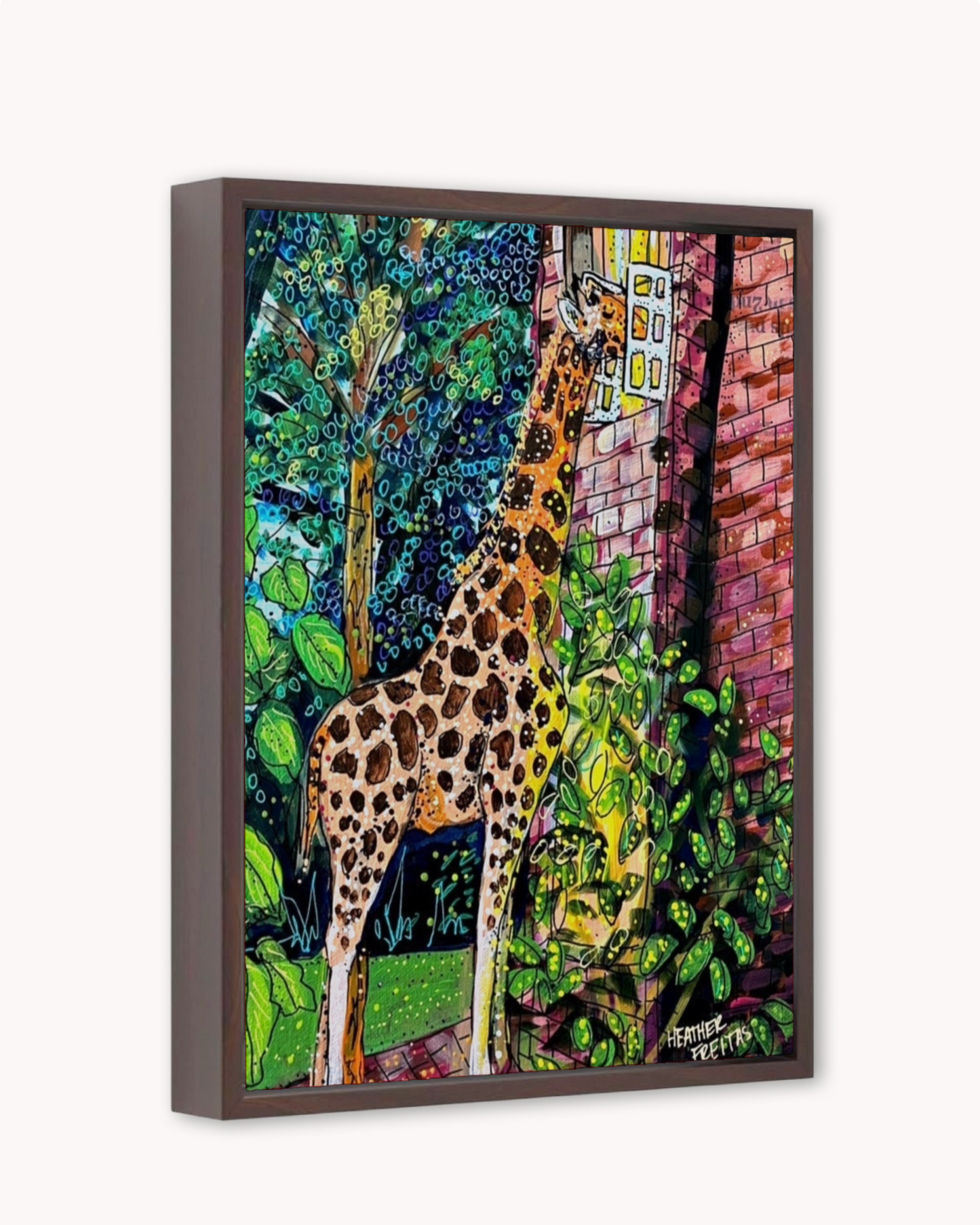 Twilight Snack Giraffe Print