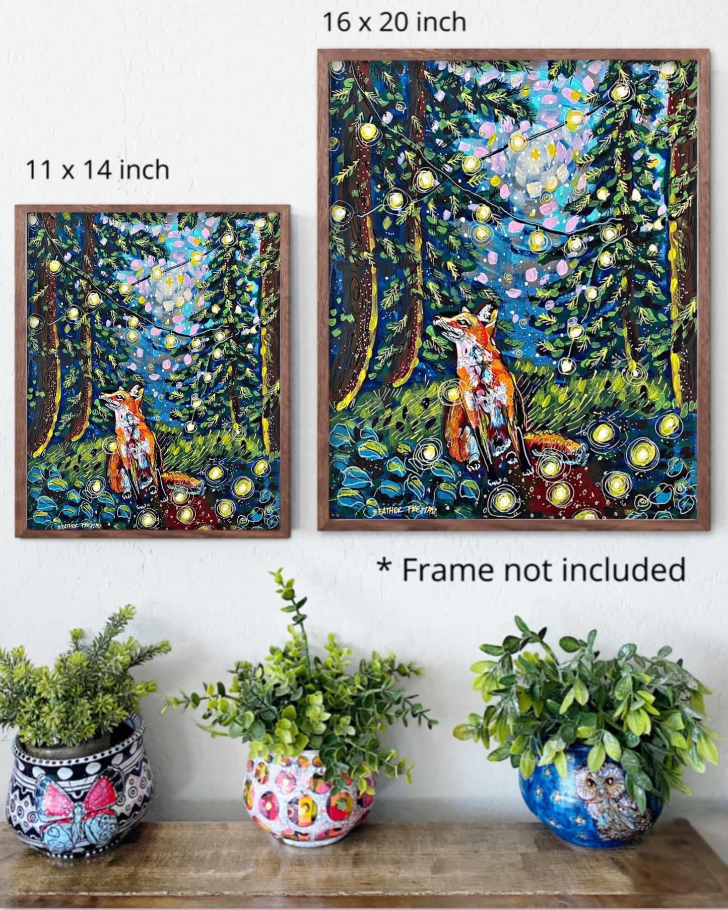 Forest Fox Print