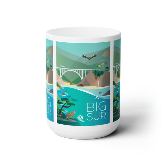 Big Sur Ceramic Mug 11oz or 15oz