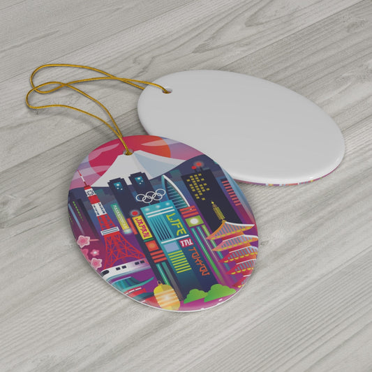 Tokyo Ceramic Ornament