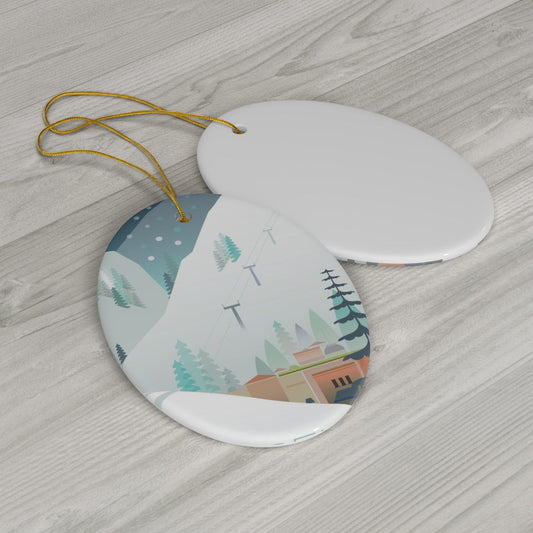 Aspen Ceramic Ornament