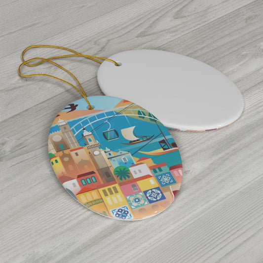 Porto Ceramic Ornament